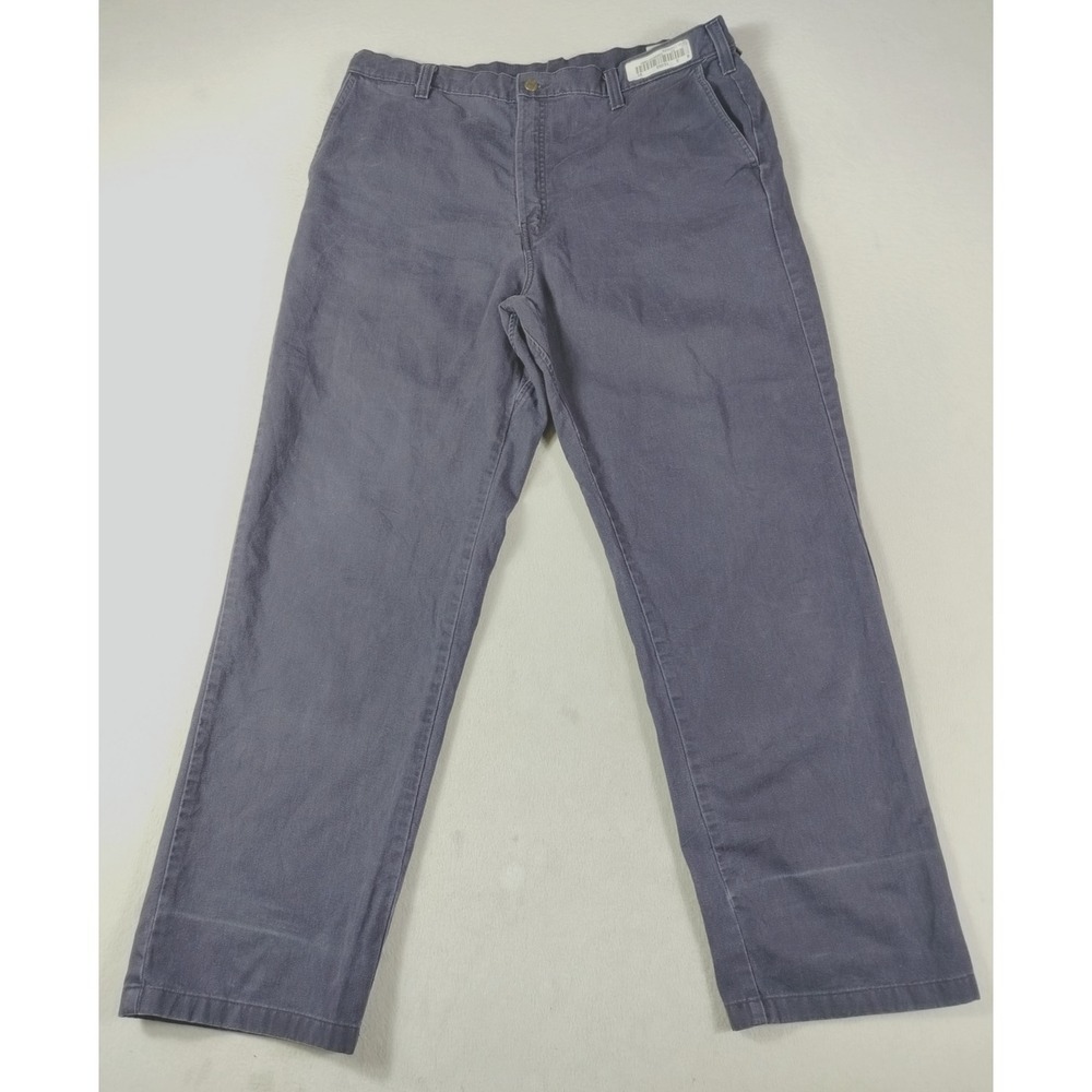 Workrite FR Pants Mens 40 Blue Relaxed Fit Flame Resistant Chino Workwear CAT 2
